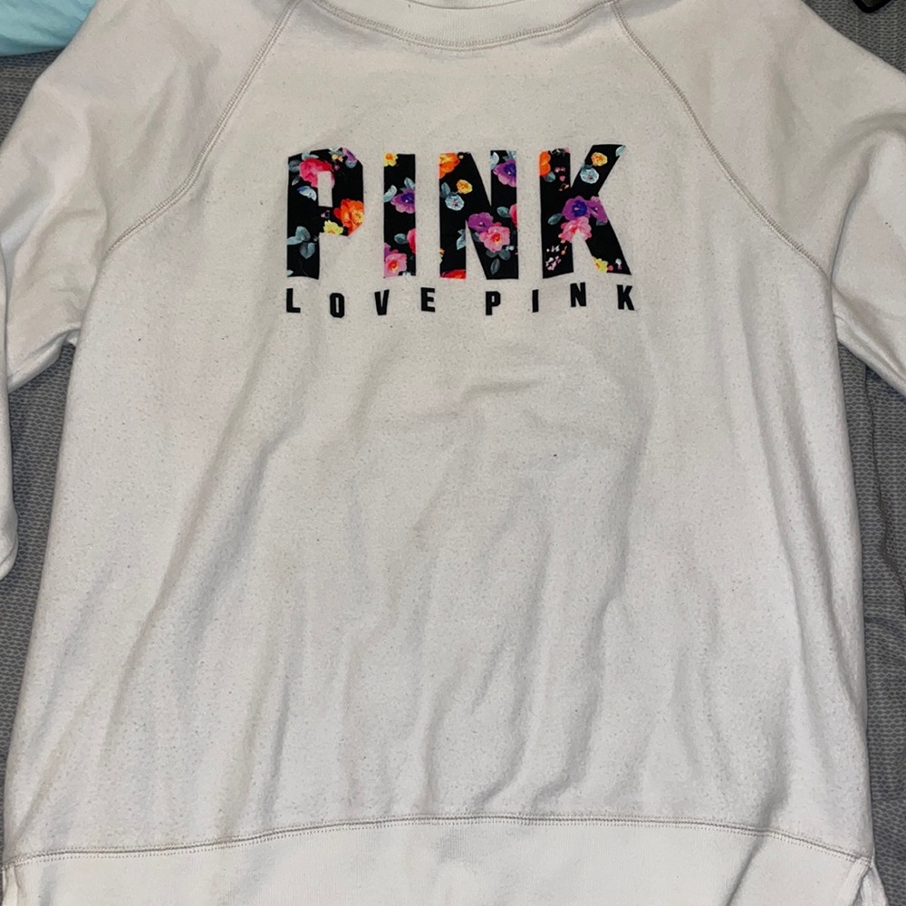 White Crew top